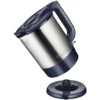 Unold 18018 electric kettle 1.5 L 2200 W Blue, Stainless steel