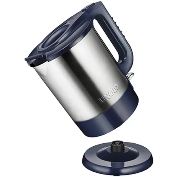 Unold 18018 electric kettle 1.5 L 2200 W Blue, Stainless steel
