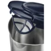 Unold 18018 electric kettle 1.5 L 2200 W Blue, Stainless steel