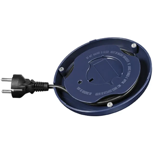 Unold 18018 electric kettle 1.5 L 2200 W Blue, Stainless steel