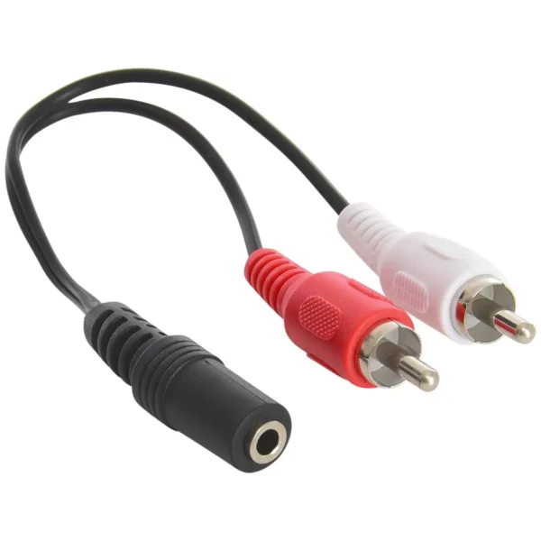 Sandberg Adapter MiniJack-F->2xRCA-M