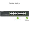 Zyxel GS1100-16 Unmanaged Gigabit Ethernet (10/100/1000) Black