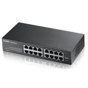 Zyxel GS1100-16 Unmanaged Gigabit Ethernet (10/100/1000) Black