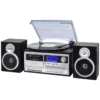 Trevi TT 1070 E Direct drive audio turntable Black, Silver Semi Automatic