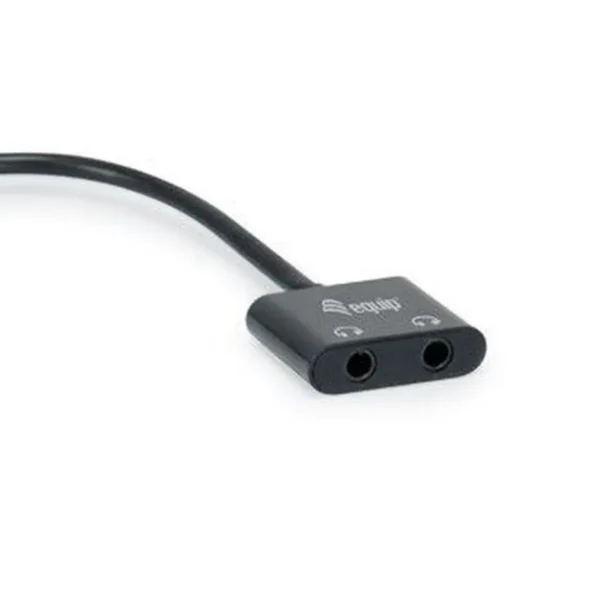 Equip USB-C to Dual 3.5mm Audio DAC Adapter