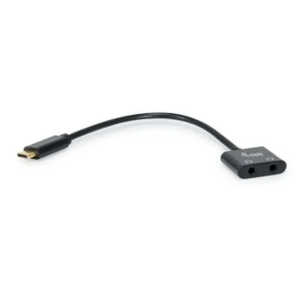 Equip USB-C to Dual 3.5mm Audio DAC Adapter