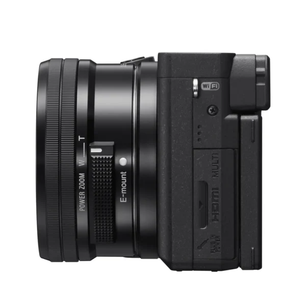 Sony α 6400 + SELP1650 MILC 24.2 MP CMOS 6000 x 4000 pixels Black