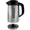 Bosch TWK4P440GB electric kettle 1.7 L 3000 W Black, Stainless steel