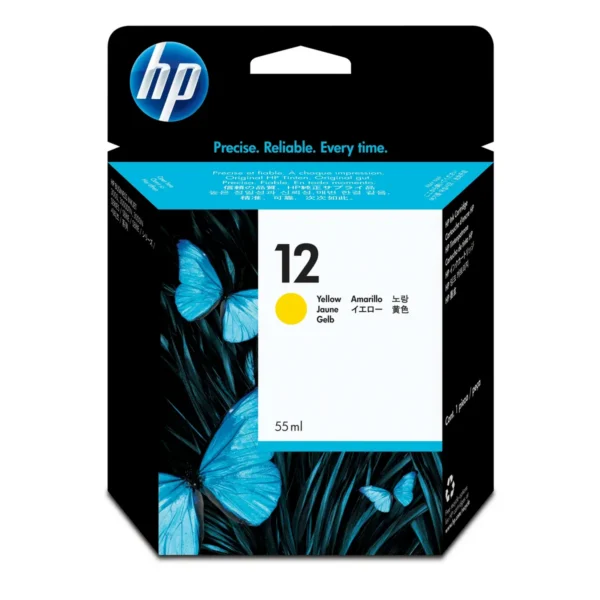 HP 12 ink cartridge 1 pc(s) Original Yellow
