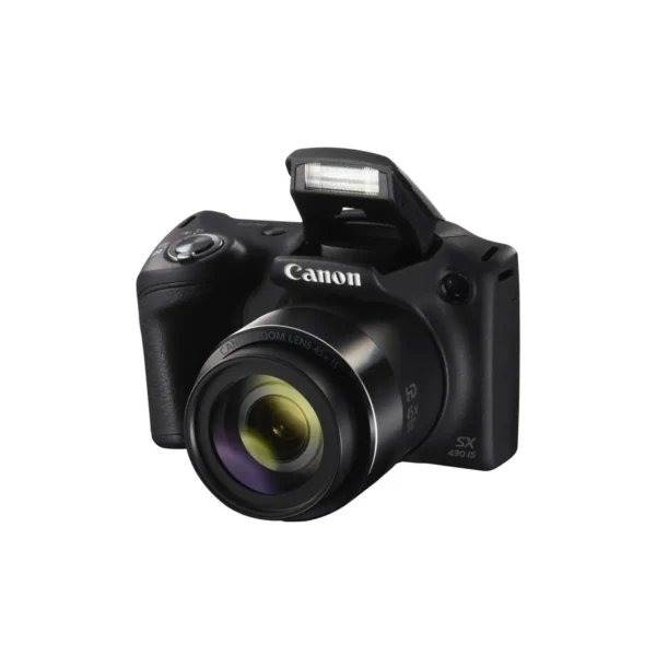 Canon PowerShot SX432 IS 1/2.3″ Bridge camera 20.5 MP CCD 5152 x 3864 pixels Black