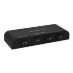 Techly IDATA AU-269 audio switch Black