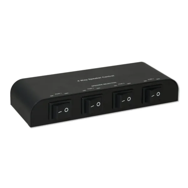 Techly IDATA AU-269 audio switch Black