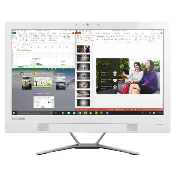 Lenovo IdeaCentre 300 Intel® Core™ i5 i5-6200U 58.4 cm (23″) 1920 x 1080 pixels All-in-One PC 8 GB DDR4-SDRAM 1 TB HDD NVIDIA® GeForce® 920A Windows 10 Home White
