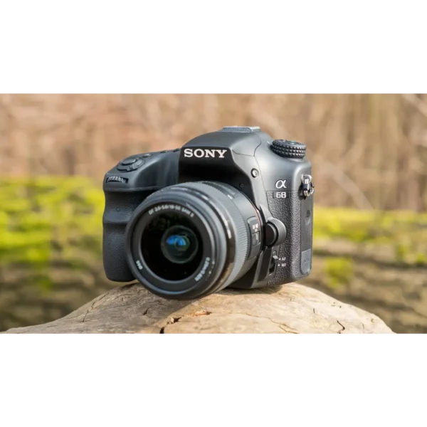 Sony α 68 + 18-55mm SLR Camera Kit 24.2 MP CMOS 6000 x 4000 pixels Black