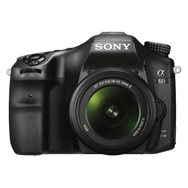 Sony α 68 + 18-55mm SLR Camera Kit 24.2 MP CMOS 6000 x 4000 pixels Black