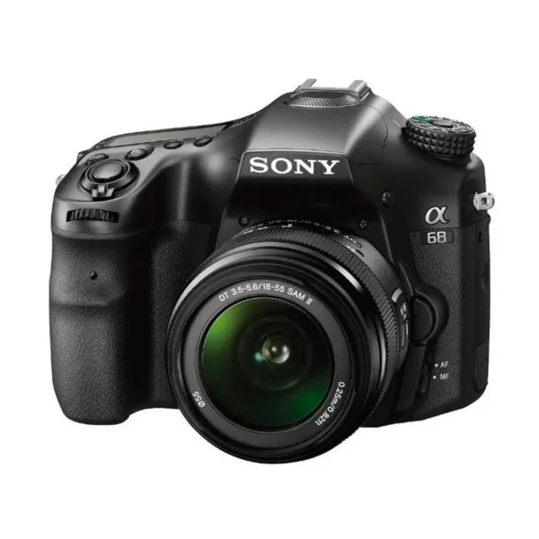 Sony α 68 + 18-55mm SLR Camera Kit 24.2 MP CMOS 6000 x 4000 pixels Black