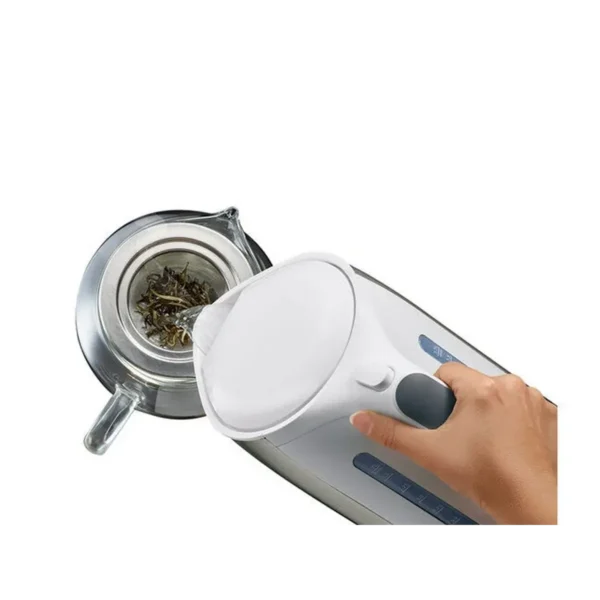 Braun WK 5115 electric kettle 1.7 L 3000 W Stainless steel, White