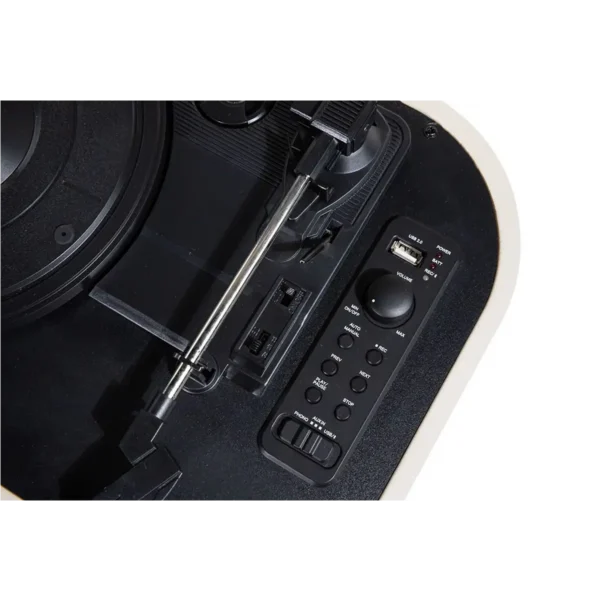 Trevi SALLY WIRELESS STEREO TURNTABLE USB AUX-IN RECHARGEABLE BATTERY TT 1020 BT BEIGE