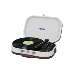 Trevi SALLY WIRELESS STEREO TURNTABLE USB AUX-IN RECHARGEABLE BATTERY TT 1020 BT BEIGE