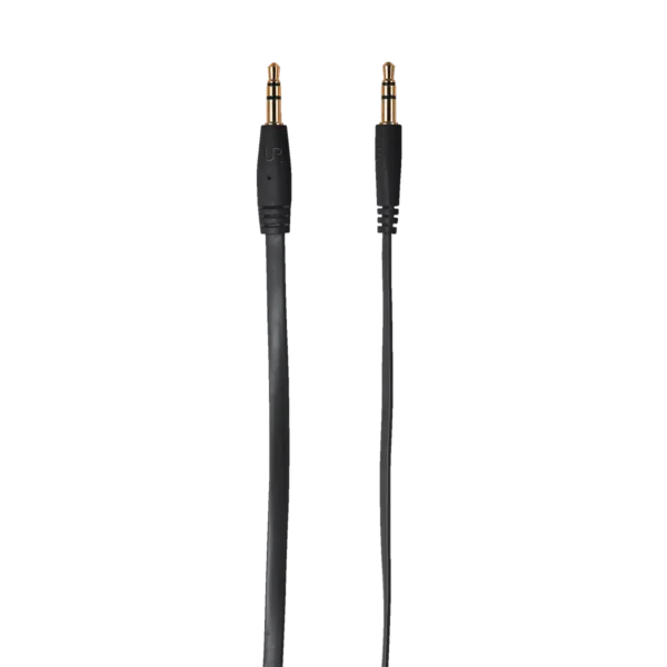 Trust Flat audio cable 1 m 3.5mm Black