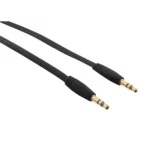 Trust Flat audio cable 1 m 3.5mm Black