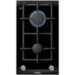 Siemens ER326BB70E hob Black Built-in Gas 2 zone(s)