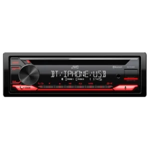 JVC KD-T812BT Black, Red 200 W Bluetooth
