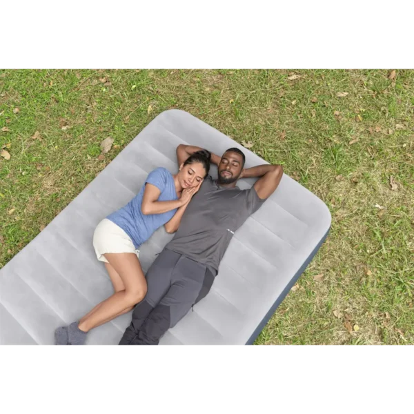 Bestway Tritech Air Mattress Queen with Rechargeable Pump 2.03 m x 1.52 m x 36 cm