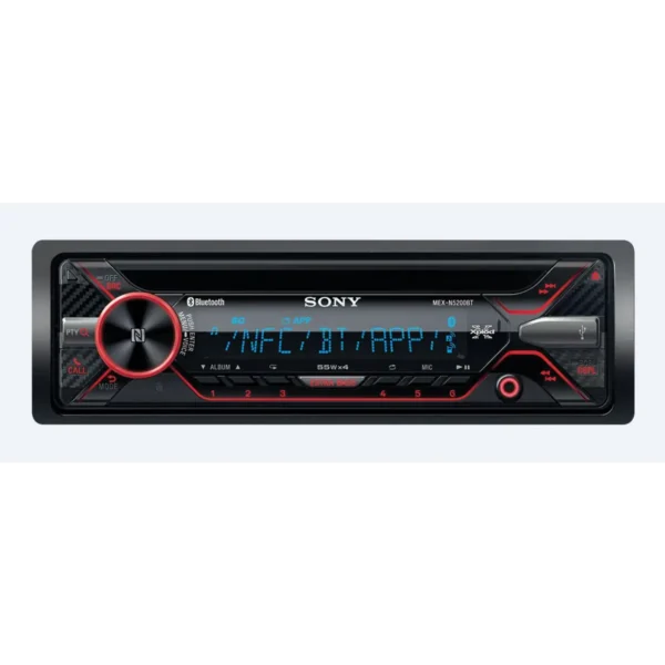 Sony MEX-N5200BT Black, Carbon 220 W Bluetooth