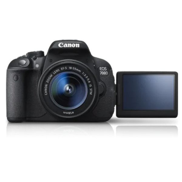 Canon EOS 700D 18-55ISSTM SLR Camera Kit 18 MP CMOS 5184 x 3456 pixels Black