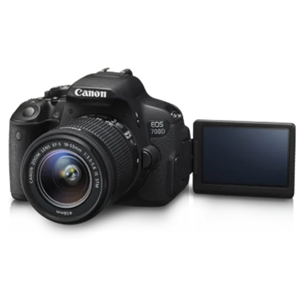 Canon EOS 700D 18-55ISSTM SLR Camera Kit 18 MP CMOS 5184 x 3456 pixels Black