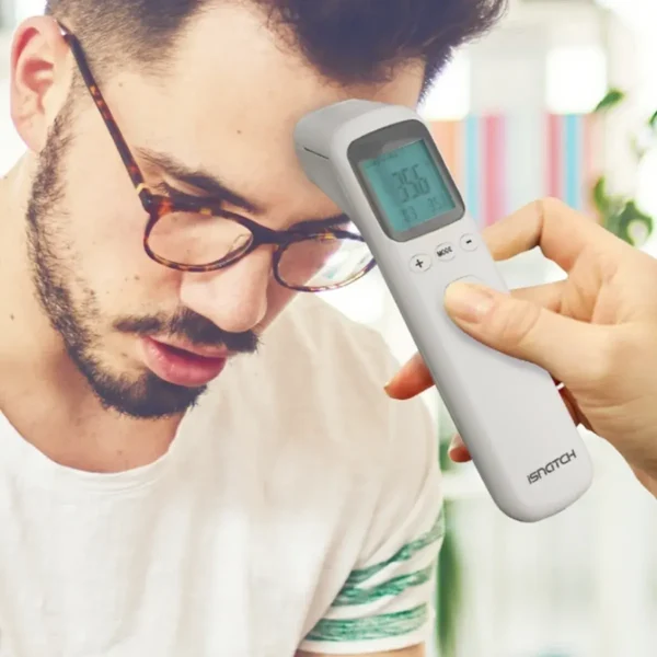 GBC 64.2506.50 digital body thermometer Remote sensing thermometer White Forehead Buttons