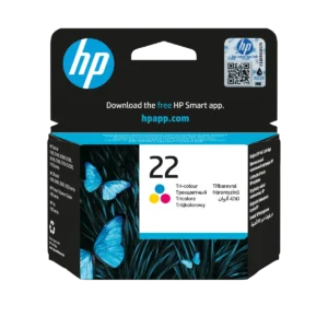 HP 22 Tri-color Original Ink Cartridge
