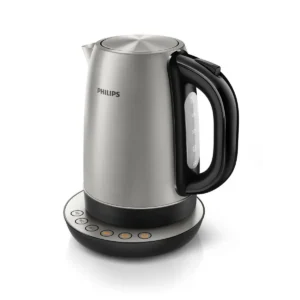 Philips HD9326/29 electric kettle 1.7 L 2200 W Black, Metallic