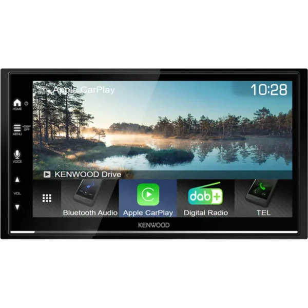 Kenwood DMX7722DABS car media receiver Black Wi-Fi Bluetooth