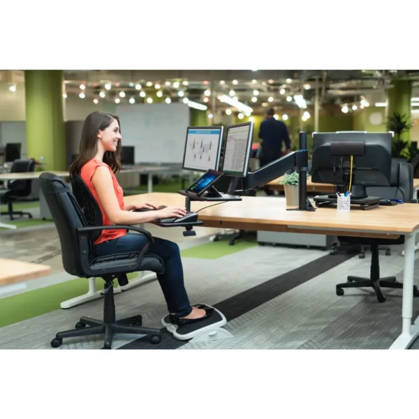 Kensington SmartFit SoleMate Plus Foot Rest – Grey