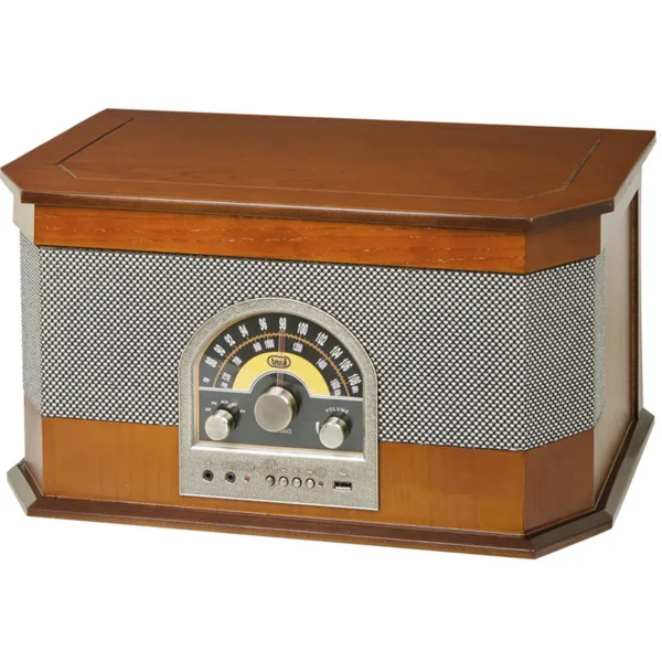 Trevi STEREO WIRELESS TURNTABLE USB AUX-IN TT 1040 BT WOOD