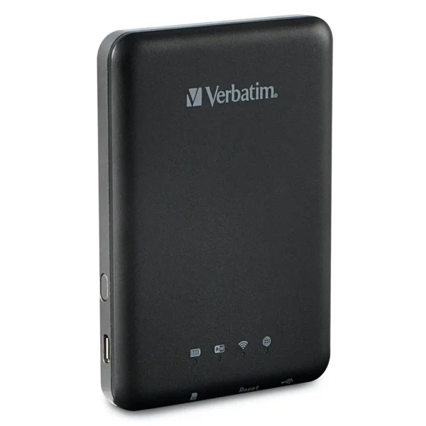 Verbatim MediaShare Wireless Black 0 GB Wi-Fi