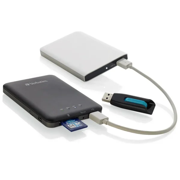 Verbatim MediaShare Wireless Black 0 GB Wi-Fi