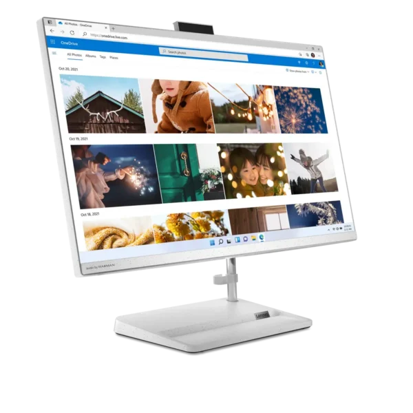 Lenovo IdeaCentre AIO 3 27IAP7 Intel® Core™ i5 i5-12450H 68.6 cm (27″) 1920 x 1080 pixels All-in-One PC 16 GB DDR4-SDRAM 512 GB SSD Windows 11 Home Wi-Fi 6 (802.11ax) White