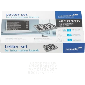 Legamaster character set 12mm 576pcs
