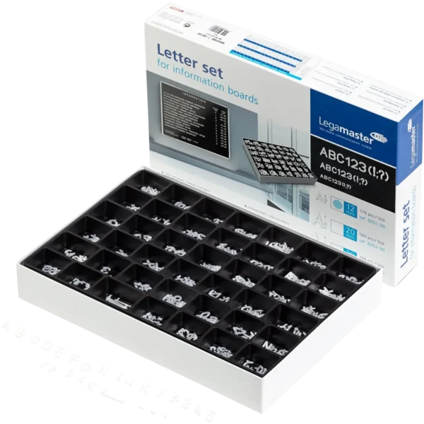 Legamaster character set 12mm 576pcs