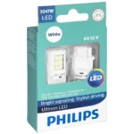 Philips 3047ULWX2 car light bulb P27/7 LED