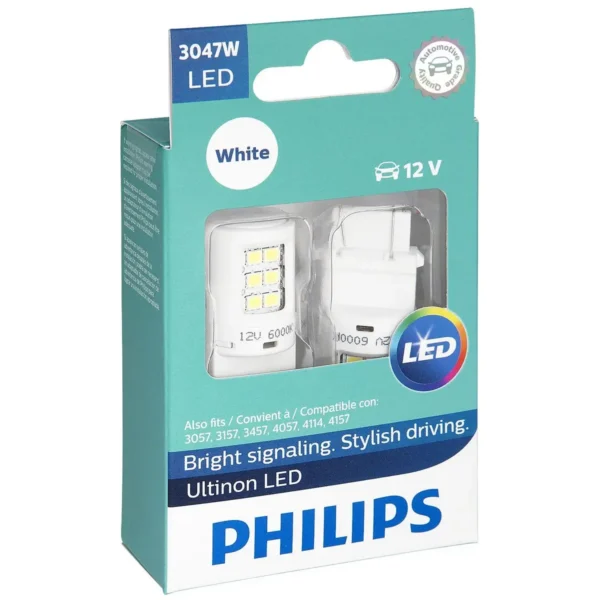 Philips 3047ULWX2 car light bulb P27/7 LED