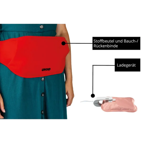 Unold 86013 electric hot-water bottle 380 W Red