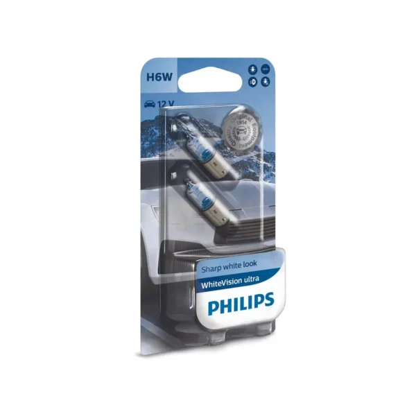Philips WhiteVision ultra 12036WVUB2 Stylish white look