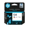 HP 134 Tri-color Original Ink Cartridge