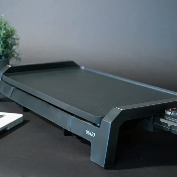 Sogo BAR-SS-10335 electric griddle Freestanding 2200 W Black