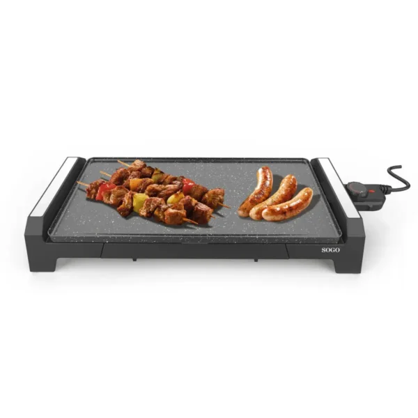 Sogo BAR-SS-10335 electric griddle Freestanding 2200 W Black