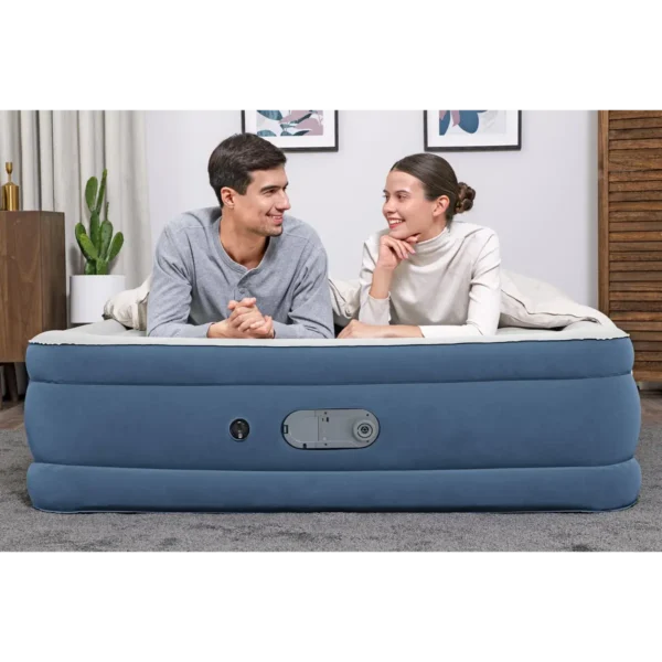 Bestway AlwayzAire Air Mattress Queen 46 cm with Built-in Dual Pump